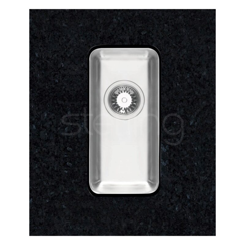 Clearwater Salsa Half Bowl 234x450mm Stainless Steel Sink
