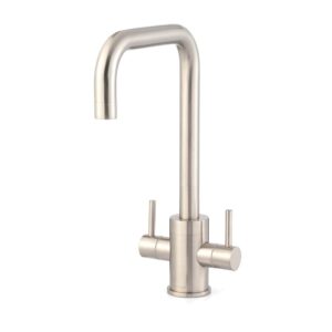 Clearwater Savita U Spout Kitchen Sink Mixer Tap Brushed Nickel