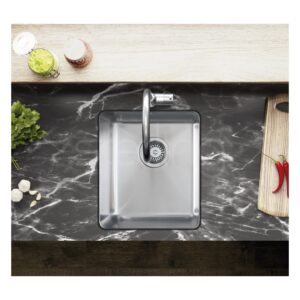 Clearwater Salsa Single Bowl 340x400mm Stainless Steel Sink
