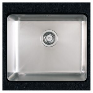 Clearwater Salsa 1 Bowl Undermount Steel Kitchen Sink 530x450mm