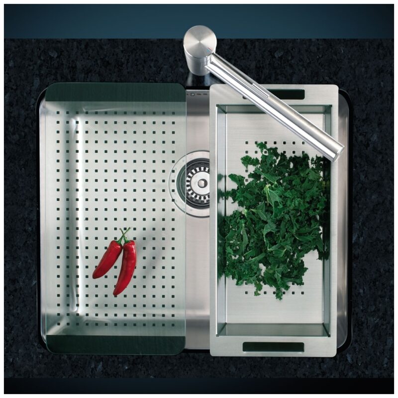 Clearwater Salsa 1 Bowl Undermount Steel Kitchen Sink 530x450mm