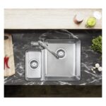 Clearwater Salsa 1.5 Bowl Stainless Steel Sink, Right Hand Main Bowl