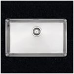 Clearwater Salsa 1 Bowl Undermount Steel Kitchen Sink 700x450mm