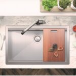Clearwater Stark Smart 1 Bowl Undermount Steel Kitchen Sink 660x490mm