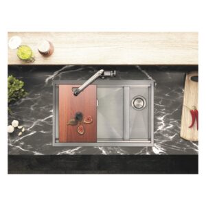 Clearwater Stark Smart 1.5 Bowl 740x490mm Stainless Steel Sink