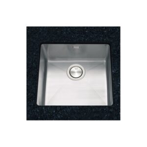 Clearwater Stereo 1 Bowl Undermount Steel Kitchen Sink 480x430mm