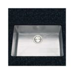 Clearwater Stereo 1 Bowl Undermount Steel Kitchen Sink 680x430mm