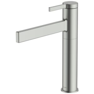 Clearwater Taku Single Lever Kitchen Sink Mixer Tap Brushed Nickel