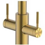 Clearwater Topaz Kitchen Sink Mixer Tap Pull Out Spray Brass