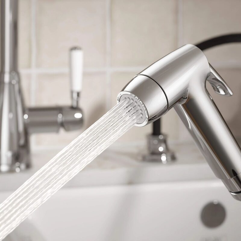 Clearwater Traditional Pull Out Kitchen Hand Spray Chrome