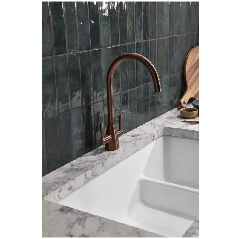 Clearwater Tutti Kitchen Sink Mixer Tap Copper