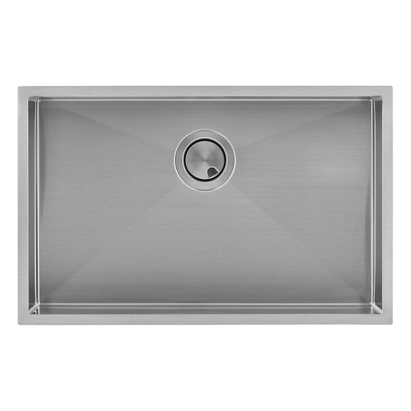 Clearwater Volta Single Bowl 650x400mm Stainless Steel Sink Clearwater Volta Single Bowl 650x400mm Stainless Steel Sink