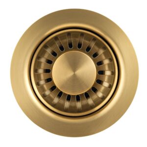 Clearwater 90mm Sink Waste Artisan Brass