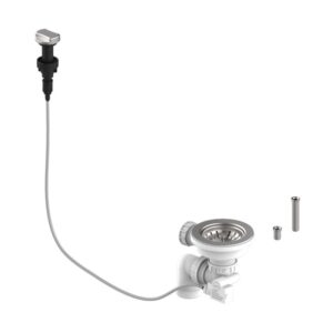Clearwater 90mm Pop Up Sink Waste Chrome