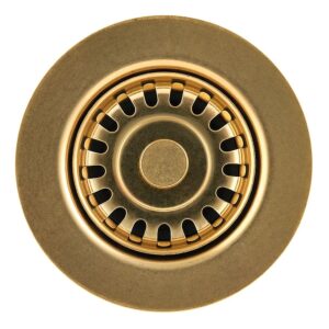 Clearwater Belfast 60mm Basket Strainer Waste Artisan Brass