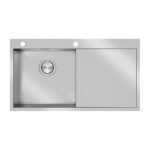 Clearwater Zenith Single Bowl Stainless Steel Sink with Right Hand Drainer