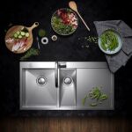 Clearwater Zenith 1.5 Bowl 1000 x 510mm Steel Sink, Right Drainer