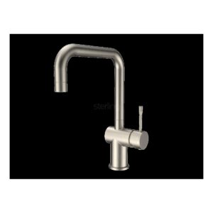 Clearwater Zodiac D Spout Kitchen Sink Mixer Tap Brushed Nickel