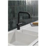 Clearwater Zodiac Kitchen Sink Mixer Tap Black