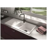 Clearwater Zodiac Kitchen Sink Mixer Tap Black