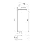Deva Sparkle MK2 Tall Mono Basin Mixer Tap