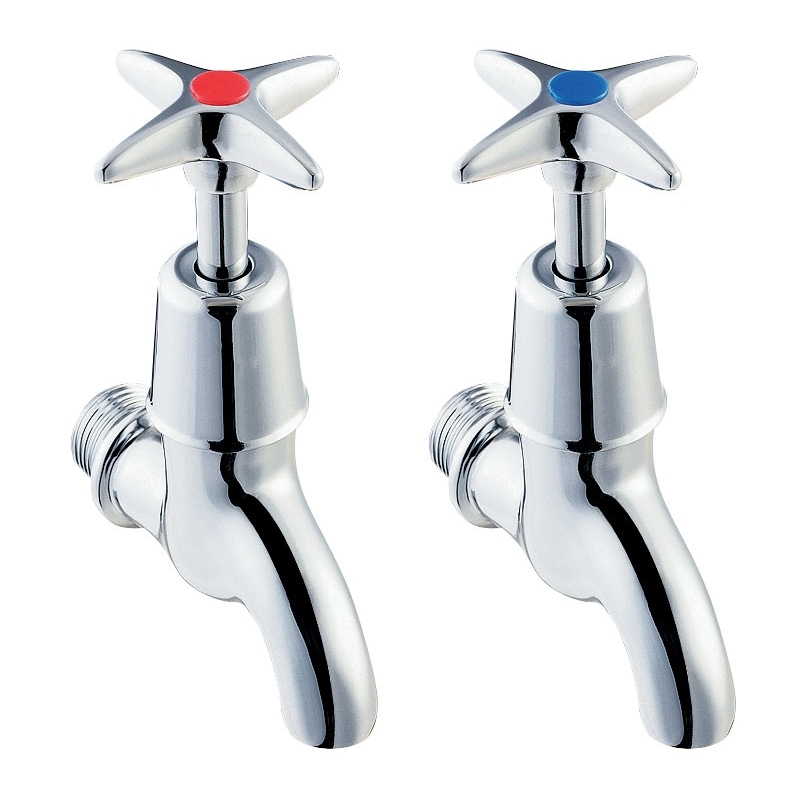 Deva Cross Handle 1/2" BS5412 Valve Bib Taps Deva Cross Handle 1/2" BS5412 Valve Bib Taps