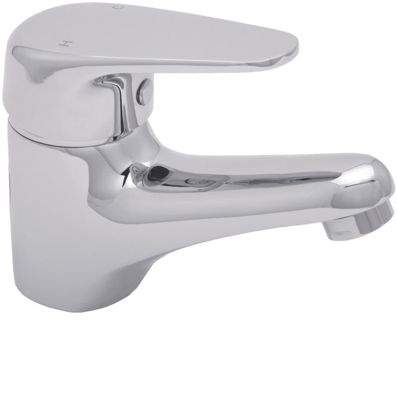 Deva Adore Mini Mono Basin Mixer with Clicker Waste
