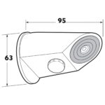 Deva Anti-Vandal Shower Head