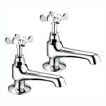 Deva Coronation Basin Taps Pair