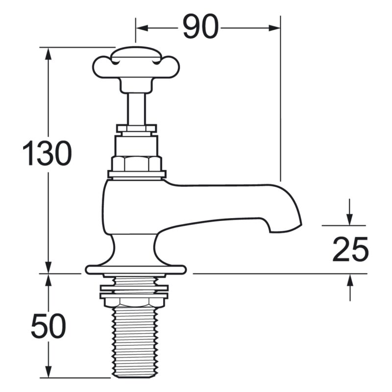Deva Coronation Bath Taps