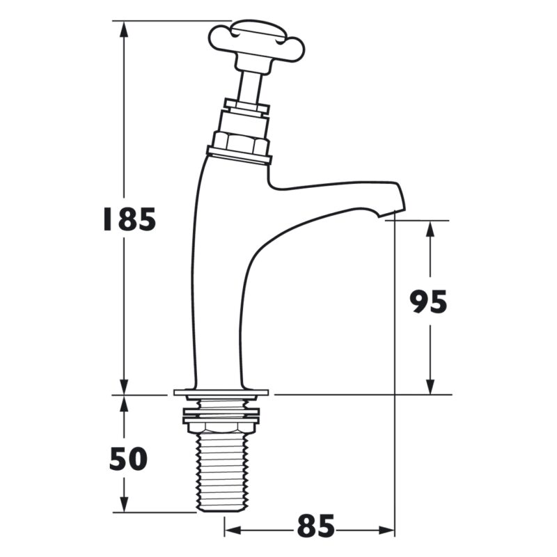 Deva Coronation High Neck Sink Taps