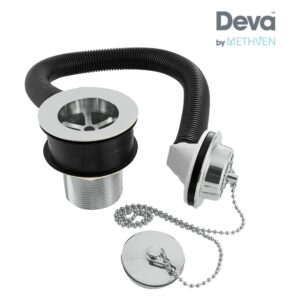 Deva 1 1/2" Bath Waste, Brass Body