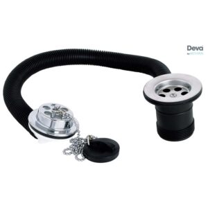 Deva 1 1/2" Bath Waste, Plastic Body