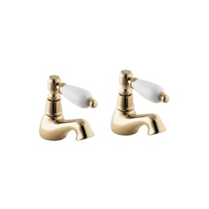 Deva Georgian Bath Taps Gold