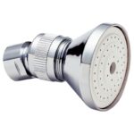 Deva 2" Brass Shower Head with Swivel Joint