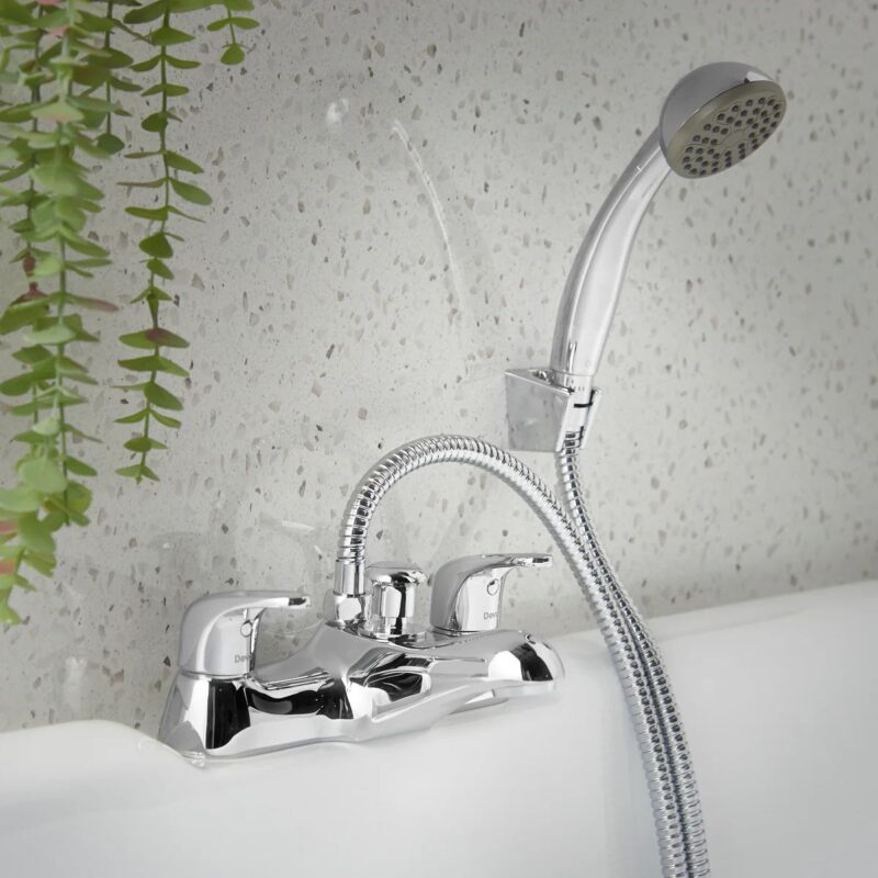 Deva Lace Deck Mounted Bath Shower Mixer