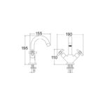 Deva Motif Mono Basin Mixer