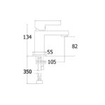 Deva Savvi MK2 Mini Mono Basin Mixer
