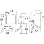 Deva Electronic Sensor Tap 2/D