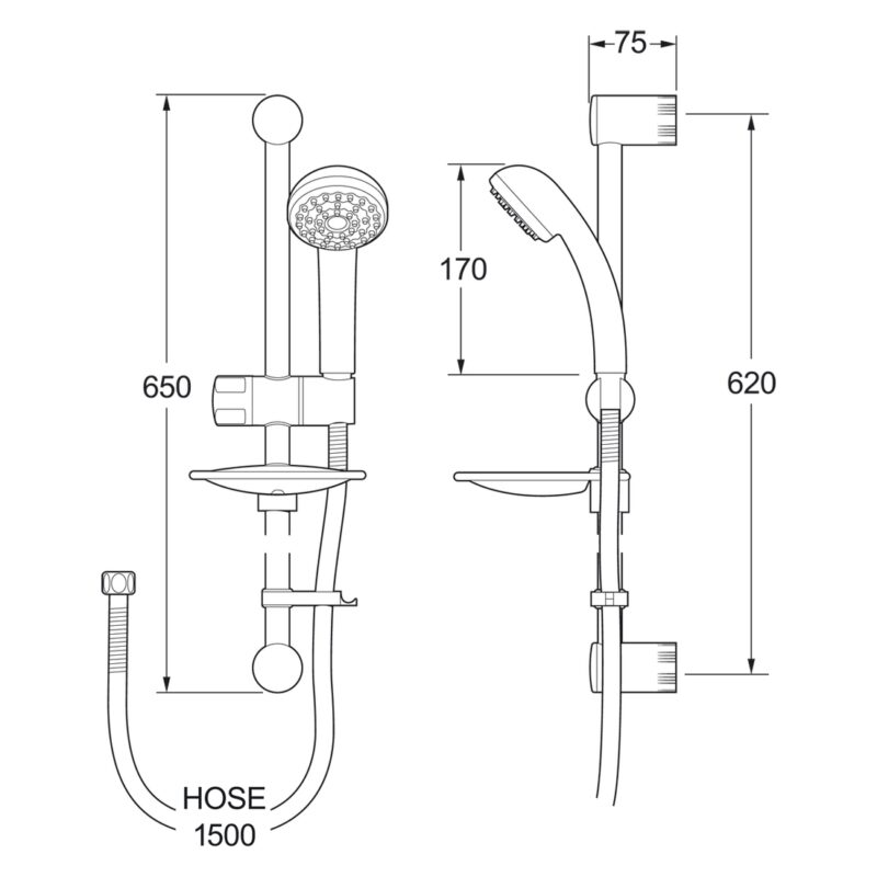 Deva Core Single Mode Signature Shower Kit