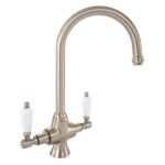 Deva Georgian Mono Sink Mixer Nickel