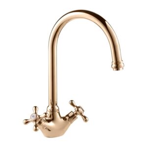 Deva Venetian Mono Sink Mixer Tap Gold