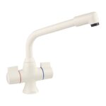 Deva Sauris Mono Sink Mixer Tap Beige
