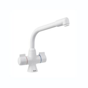 Deva Sauris Mono Sink Mixer White
