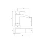 Deva Swoop MK2 Mini Mono Basin Mixer