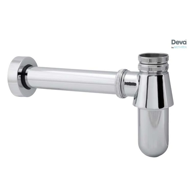 Deva 1 1/4" Bottle Trap with Wall Extension