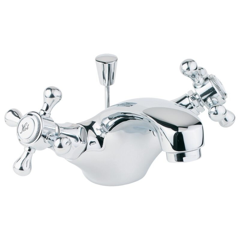 Deva Tudor Mono Basin Mixer with Pop Up Waste