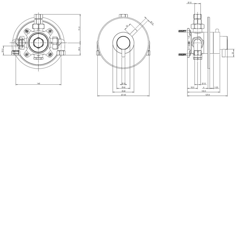 Deva Vision Concealed Concentric Shower