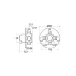 Deva Vision Concealed Sequential Shower Valve