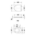 Duravit No.1 Soft Close Toilet Seat & Cover